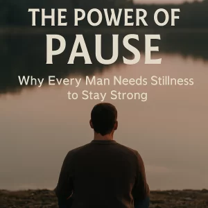 The Power of Pause: Why Every Man Needs Stillness to Stay Strong
