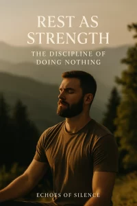 Rest as Strength: The Discipline of Doing Nothing